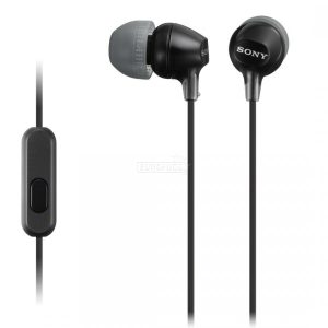 Sony MDR-EX15AP - Headphones - Stereo 47 g - Black