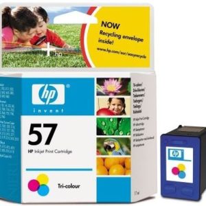 HP Ink Cartridge HP 57, Original, 17 ml, 500 Pages, Tri-Colour