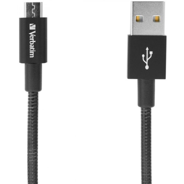 Verbatim Micro USB Sync & Charge Cable 100cm Black - Image 4