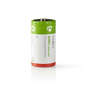 Rechargeable Ni-MH Battery D | 1.2 V | 4000 mAh | 2 pieces | Blister