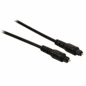 Optical Audio Cable | TosLink Male - TosLink Male | 2.0 m | Black