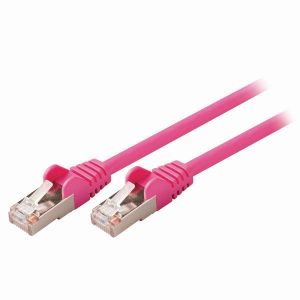 Cat 5e SF/UTP Network Cable | RJ45 Male - RJ45 Male | 3.0 m | Pink