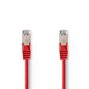 Cat 5e SF/UTP Network Cable | RJ45 Male - RJ45 Male | 15 m | Red