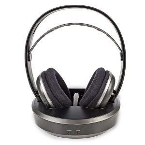 Wireless Headphones | Radio Frequency (RF) | Over-ear | Charging Base | Black / Silver
