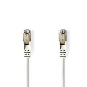 CAT5e SF/UTP Network Cable | RJ45 (8P8C) Male - RJ45 (8P8C) Male | 7.5 m | White