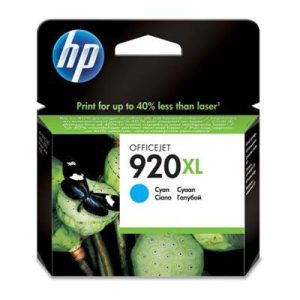 HP Ink Cartridge HP 920XL, Original, 8 ml, 700 Pages, Cyan