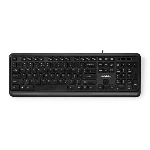 Wired Keyboard | USB-A | Multimedia | QWERTY | US Layout | Numeric keypad