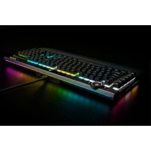 Corsair K100 RGB Optical-Mechanical Gaming - Standard - USB - Opto-mechanical key switch - QWERTZ - RGB LED - Black