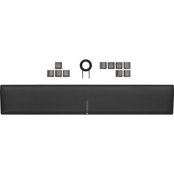 Corsair K100 RGB Optical-Mechanical Gaming - Standard - USB - Opto-mechanical key switch - QWERTZ - RGB LED - Black - Image 17