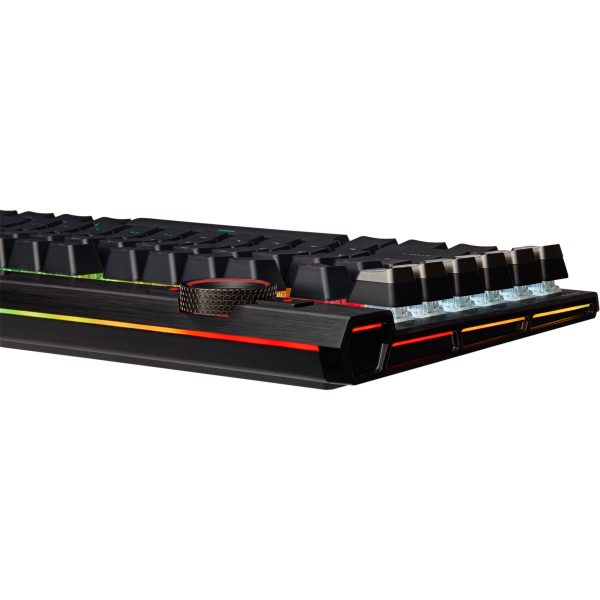 Corsair K100 RGB Optical-Mechanical Gaming - Standard - USB - Opto-mechanical key switch - QWERTZ - RGB LED - Black - Image 38
