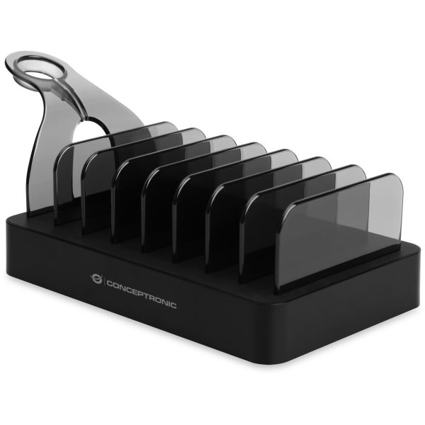 Conceptronic Ladegerät 8Port 75W 2xUSB-C PD Deskt - Image 3