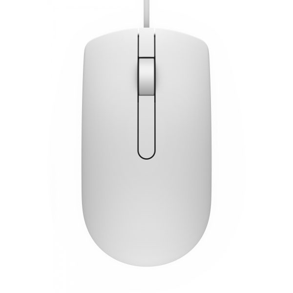 Dell MS116 - Mouse - 1,000 dpi Optical - 2 keys - White - Image 2