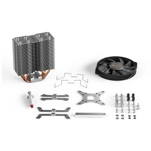 Be Quiet! Kühler Shadow Rock Slim 2 - Processor cooler - AMD Socket AM3 (Ph. II/Ath. II)