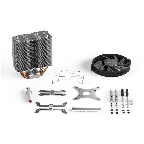 Be Quiet! Kühler Shadow Rock Slim 2 - Processor cooler - AMD Socket AM3 (Ph. II/Ath. II)