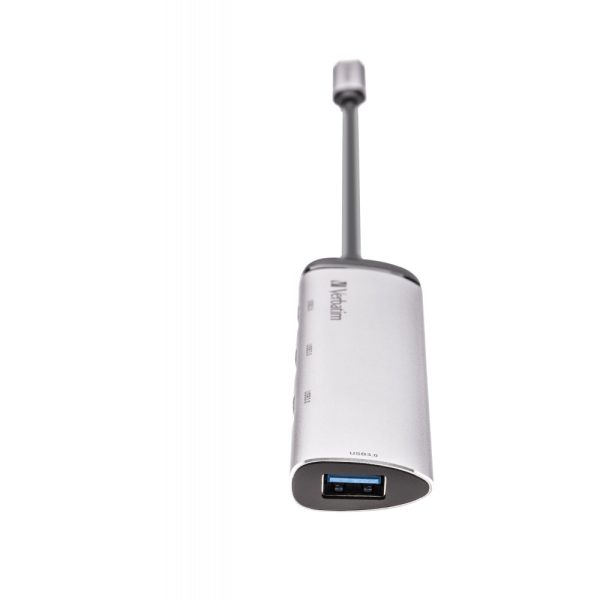 Verbatim USB-C Multiport Hub Four Port USB 3.2 Gen 1 - Hub - USB 3.0 - Image 4