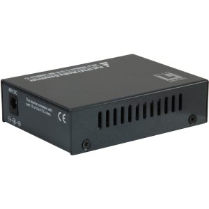 LevelOne RJ45 to SFP Gigabit Media Converter - PoE PSE - 1000 Mbit/s - 10Base-T,100Base-TX,1000Base-T - 1000Base-LX,1000Base-SX - IEEE 802.3,IEEE 802.3ab,IEEE 802.3af,IEEE 802.3at,IEEE 802.3u,IEEE 802.3x,IEEE 802.3z - Gigabit Ethernet - 10,100,1000 Mbit/s