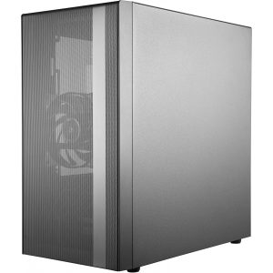 Cooler Master MasterBox NR400 - Mini Tower - PC - Black - micro ATX - Mini-ITX - Plastic - Steel - Gaming