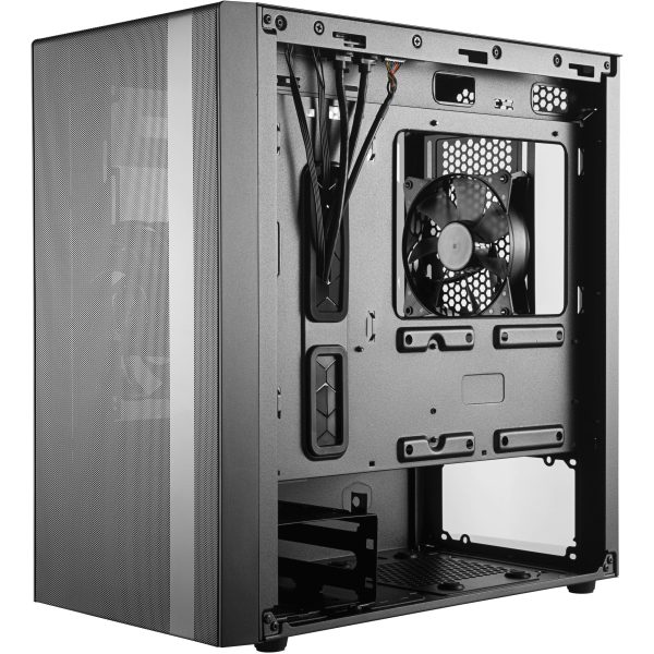 Cooler Master MasterBox NR400 - Mini Tower - PC - Black - micro ATX - Mini-ITX - Plastic - Steel - Gaming - Image 2