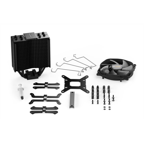 Be Quiet! Dark Rock Slim CPU Cooler - Cooler - 12 cm - 1500 RPM - 11 dB - 23.6 dB - Black - Image 2