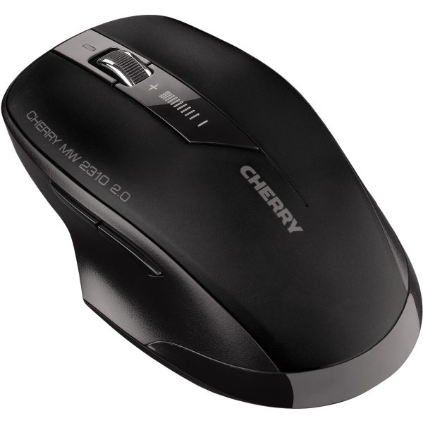 Cherry MW 2310 2.0 Wireless Mouse - Black - USB - Ambidextrous - Optical - RF Wireless - 2400 DPI - Black - Image 5