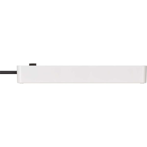 Brennenstuhl 1153260020 - 1.5 m - 6 AC outlet(s) - IP20 - Black,White - 350 mm - 70 mm