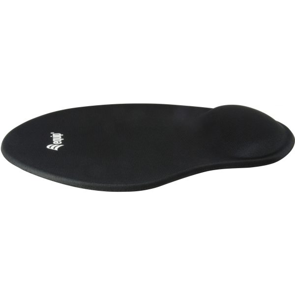 Equip Gel Mouse Pad - Black - Monotone - Fabric,Gel,Polyurethane - Wrist rest - Non-slip base - Image 3