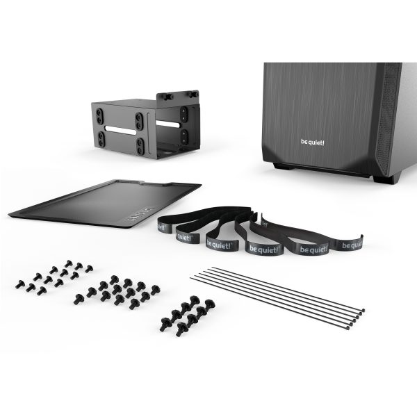 Be Quiet! Pure Base 500 Black - Tower - PC - Black - ATX - Mini-ATX - Mini-ITX - ABS synthetics - Steel - 19 cm - Image 2
