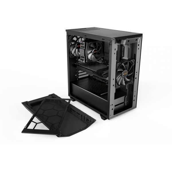 Be Quiet! Pure Base 500 Black - Tower - PC - Black - ATX - Mini-ATX - Mini-ITX - ABS synthetics - Steel - 19 cm - Image 6