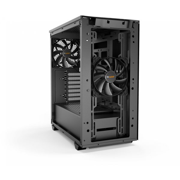 Be Quiet! Pure Base 500 Black - Tower - PC - Black - ATX - Mini-ATX - Mini-ITX - ABS synthetics - Steel - 19 cm - Image 8