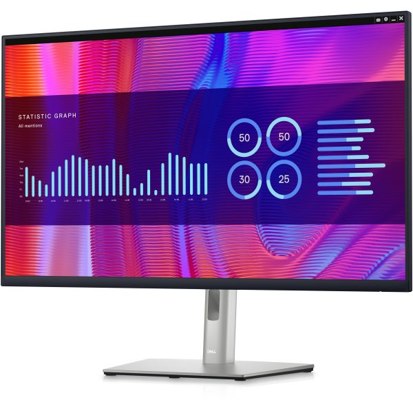 Dell 32 USB-C Hub Monitor- P3223DE- 80.1cm 31.5¿ - 80.1 cm - Image 2