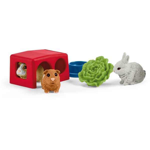 Schleich Farm World Rabbit and guinea pig hutch - 3 yr(s) - Multicolor - 8 yr(s) - 4 pc(s) - Not for children under 36 months - 46 mm - Image 2