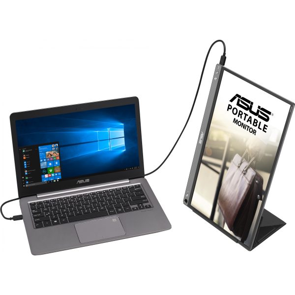 ASUS ZenScreen MB16ACE - 39.6 cm (15.6") - 1920 x 1080 pixels - Full HD - LED - 5 ms - Grey - Image 4