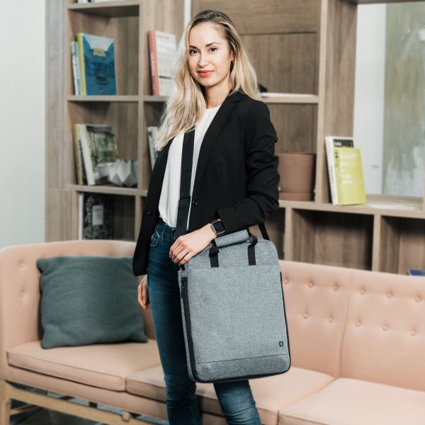 Dicota Eco Tote Bag MOTION 13 -15.6 Blue Denim - Image 2