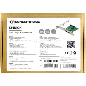Conceptronic 2-PORT USB 3.0 PCIE CARD
