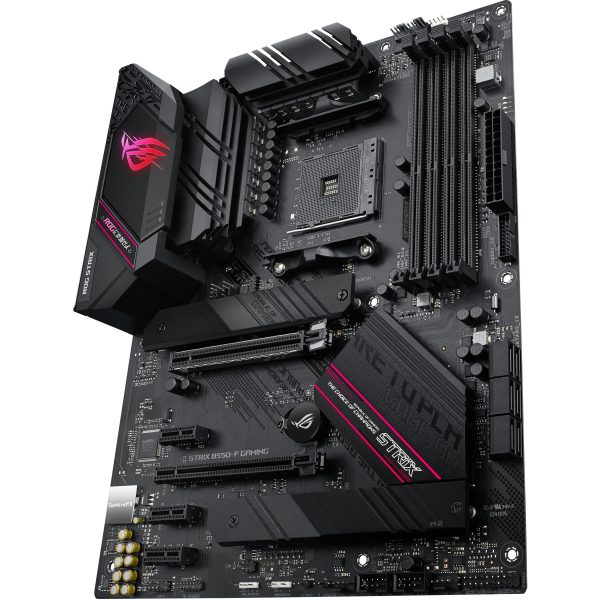 ASUS ROG STRIX B550-F GAMING - AMD - Socket AM4 - AMD Ryzen 3 3rd Gen - 3rd Generation AMD Ryzen 5 - 3rd Generation AMD Ryzen 7 - 3rd Generation AMD... - DDR4-SDRAM - 128 GB - DIMM - Motherboard - AMD Socket AM4 (Ryzen)