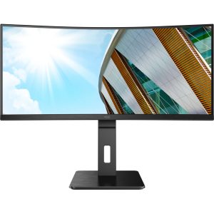 AOC P2 CU34P2A - 86.4 cm (34") - 3440 x 1440 pixels - Quad HD - LED - 1 ms - Black