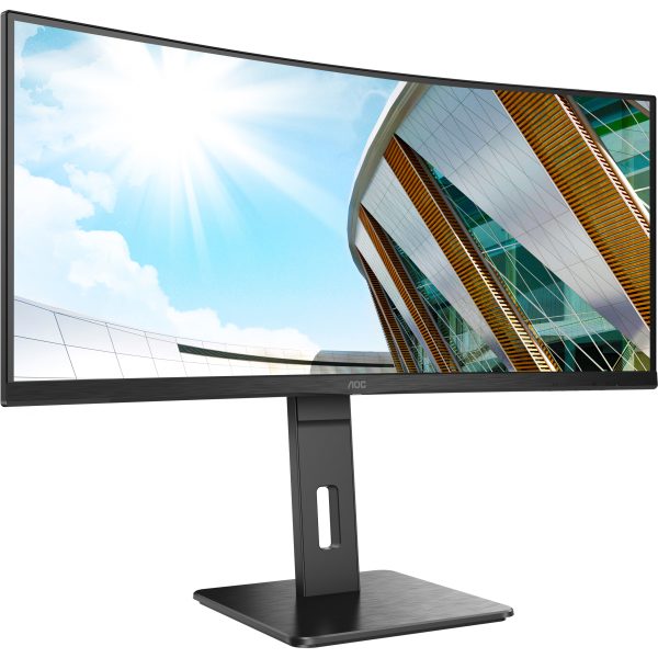 AOC P2 CU34P2A - 86.4 cm (34") - 3440 x 1440 pixels - Quad HD - LED - 1 ms - Black - Image 3