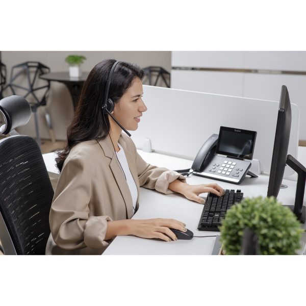 Yealink UH34 Mono Teams - Wired - Office/Call center - 20 - 20000 Hz - 82.5 g - Headset - Black - Image 2