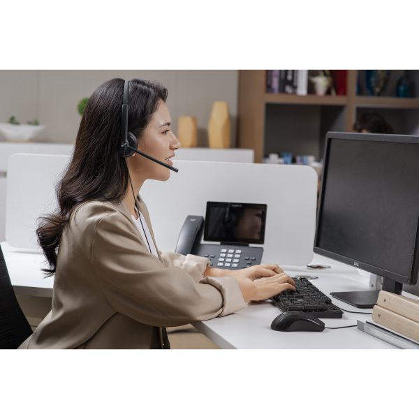 Yealink UH34 Mono Teams - Wired - Office/Call center - 20 - 20000 Hz - 82.5 g - Headset - Black - Image 3