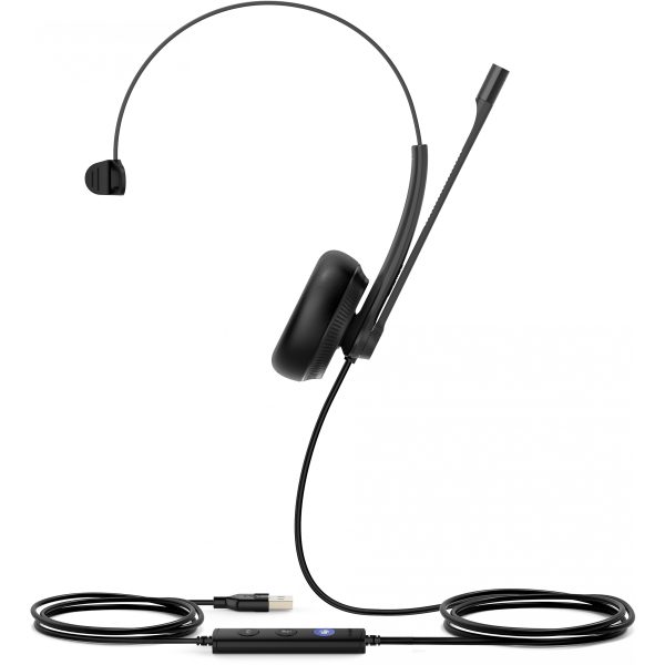 Yealink UH34 Mono Teams - Wired - Office/Call center - 20 - 20000 Hz - 82.5 g - Headset - Black - Image 4