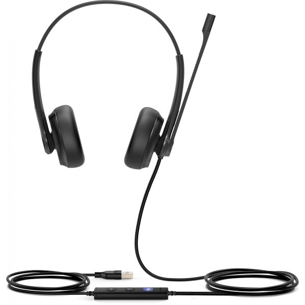 Yealink UH34 Dual Teams - Wired - Office/Call center - 20 - 20000 Hz - 118 g - Headset - Black - Image 2