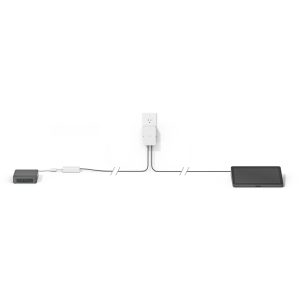 Logitech Cat5e Kit - Cat5e - Graphite - 40 m - 100 - 240 V - 83 mm - 85 mm