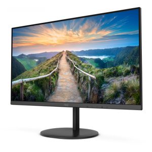 AOC V4 Q24V4EA - 60.5 cm (23.8") - 2560 x 1440 pixels - 2K Ultra HD - LED - 4 ms - Black