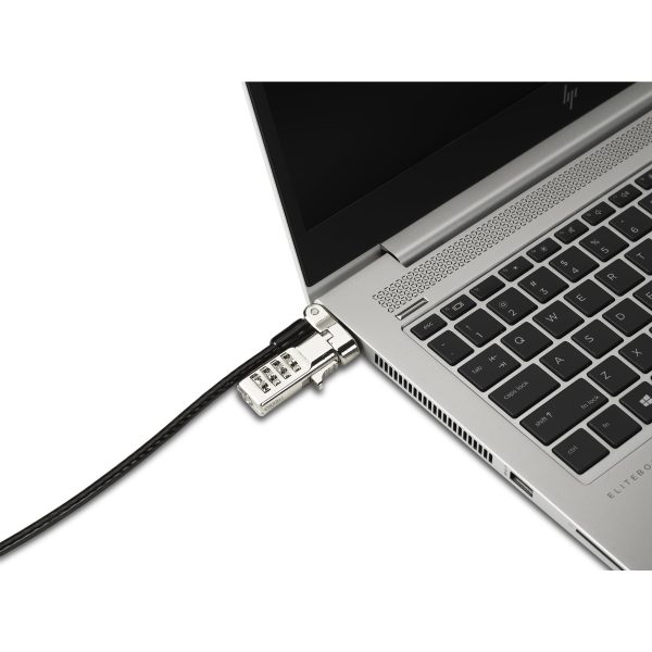 Kensington Universal 3-in-1 Combination Laptop Lock - 1.8 m - Kensington - Combination lock - Carbon steel - Black - Image 3
