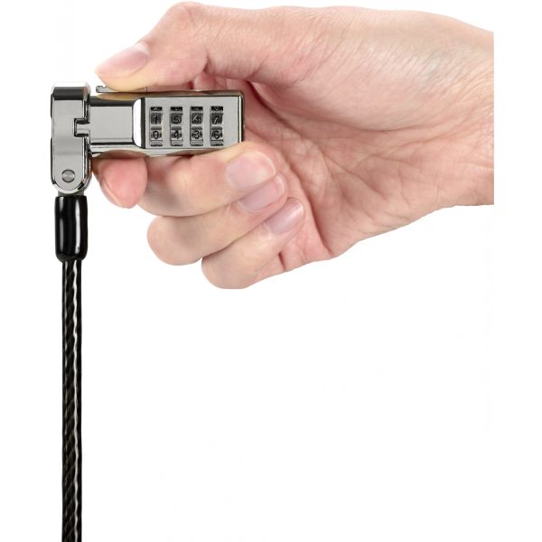 Kensington Universal 3-in-1 Combination Laptop Lock - 1.8 m - Kensington - Combination lock - Carbon steel - Black - Image 4