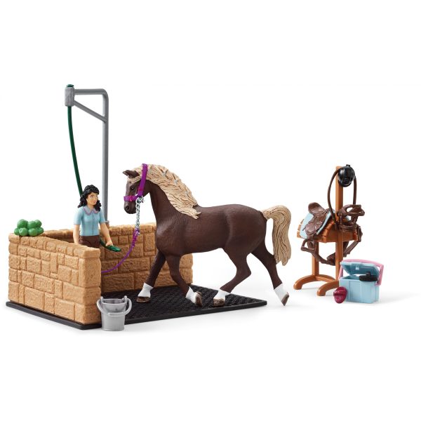 Schleich Horse C. Waschpl. m. Emily & Lu| 42438 - Image 11