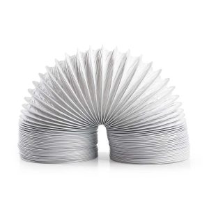 PVC Air Outlet Hose | 127 mm | 6.00 m | Suitable for: Air Ventilation / Tumble Dryers | White