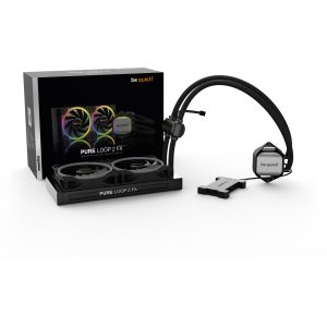 Be Quiet! Pure Loop 2 FX 240mm - All-in-one liquid cooler - 12 cm - 8 dB - 32.3 dB - Black