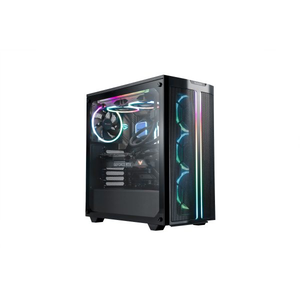 Be Quiet! PURE BASE 500 FX Black - Midi Tower - PC - Black - ATX - micro ATX - Mini-ITX - Acrylonitrile butadiene styrene (ABS) - Steel - Gaming - Image 2