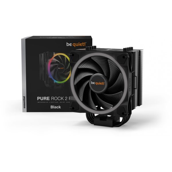 Be Quiet! Pure Rock 2 FX Black - Air cooler - 12 cm - Black - Image 5